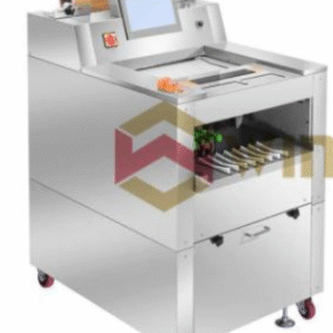 Máy quấn màng khay thực phẩm bán tự động