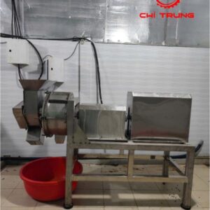 Máy nghiền tương ớt bánh đá trục ngang